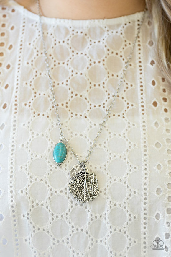 Free-Spirited Forager - Blue Necklace