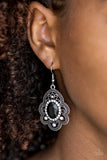 Reign Supreme - Black Earrings
