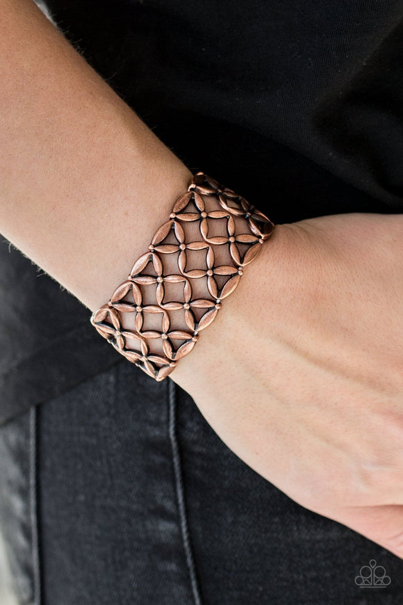 The Big Bloom - Copper Bracelet