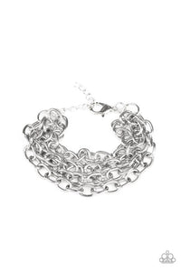 Fast Ball - Silver Bracelet