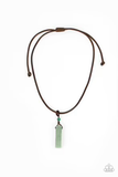 Comes Back ZEN-fold - Green Urban Necklace