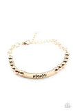 Mom Squad - Gold Bracelet