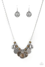 To Coin A Phrase - Brown Necklace