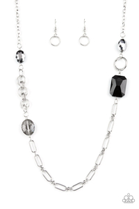 Famous and Fabulous - Black Necklace