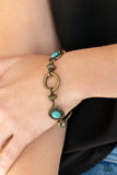 Musical Mountains - Brass Bracelet