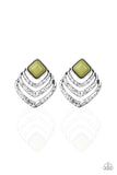 Rebel Ripple - Green Earrings