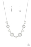 Too Good to Beam True - White Necklace