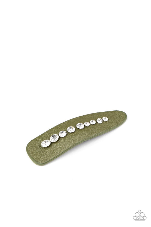 Snap Out of It - Green Hair Clip