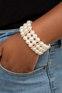 Modern Day Majesty - White Bracelet