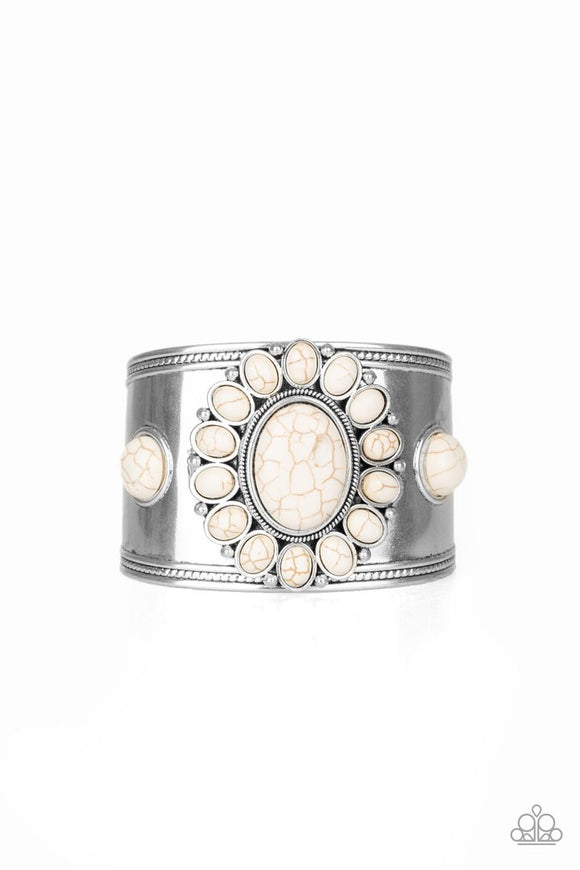 Room To Roam - White Bracelet