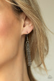 Dizzying Decor - Black Necklace