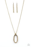 Grit Girl - Brass Necklace