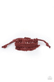 Make Yourself At HOMESPUN - Brown Bracelet