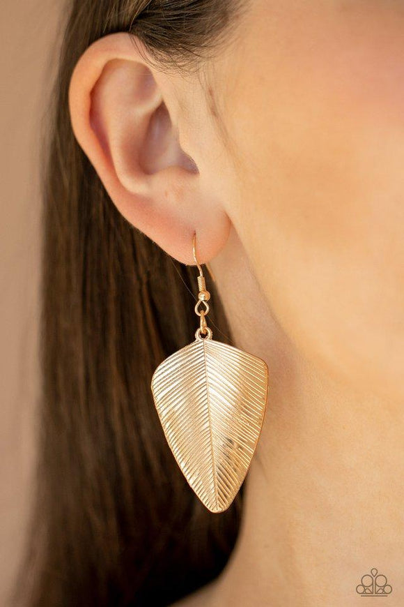 One Of The Flock - Gold - Earrings