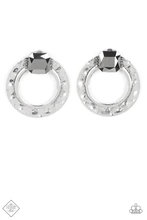 Smoldering Scintillation - Silver Post Earrings