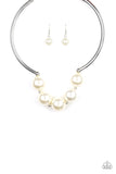 Welcome To Wall Street - White Necklace