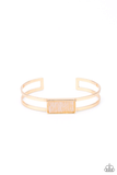 Remarkably Cute and Resolute - Gold Bracelet