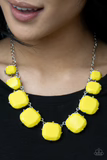 Prismatic Prima Donna - Yellow Necklace