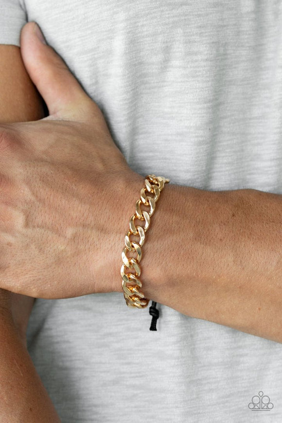 Renegade - Gold Men's Bracelet