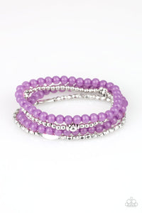 Blooming Buttercups - Purple Bracelet