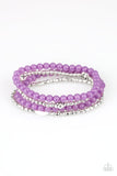 Blooming Buttercups - Purple Bracelet