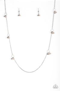 House Party Posh - Brown Necklace