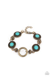 Musical Mountains - Brass Bracelet