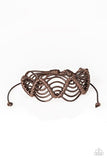 Rise to the Bait - Brown Bracelet