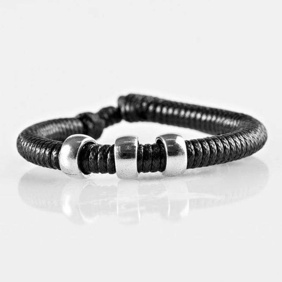 One for the Trail - Black Bracelet