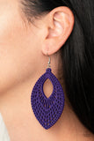One BEACH At A Time-Purple Earring