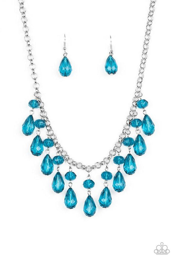 Crystal Enchantment - Blue Necklace