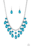 Crystal Enchantment - Blue Necklace