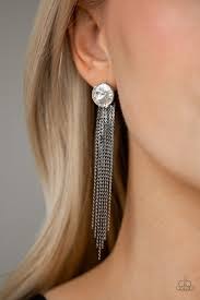 Level Up - Black Earrings