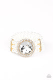 Speechless Sparkle-Gold Bracelet