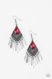 Mostly Monte-ZUMBA - Red Earrings