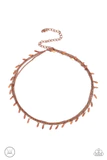 Monochromatic Magic - Copper Necklace
