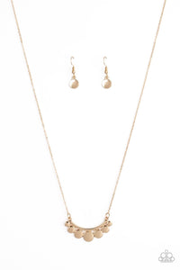 Melodic Metallics - Gold Necklace