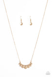 Melodic Metallics - Gold Necklace
