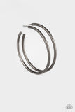Double or Nothing - Black Earrings