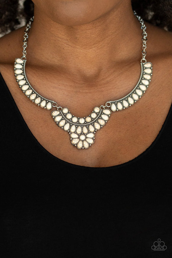 Omega Oasis - White Necklace