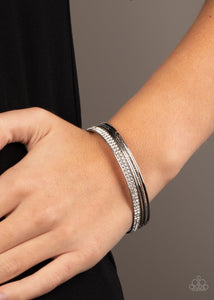 Heap It On - White Bracelet