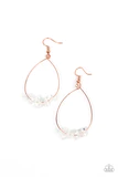 South Beach Serenity - Copper Earrings