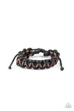 WEAVE It At That - Black Bracelet