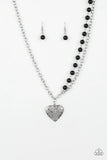 Forever In My Heart - Black Necklace