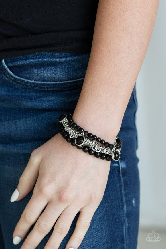 Good Vibes Only - Black Bracelets