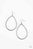Just ENCASE You Missed It - Silver Earrings