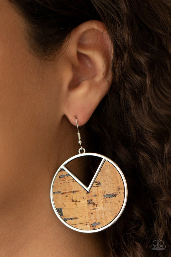 Nod to Nature - Black Earring