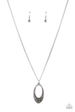 Dip Into Dazzle - Silver Necklace