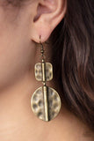 Lure Allure - Brass Earrings