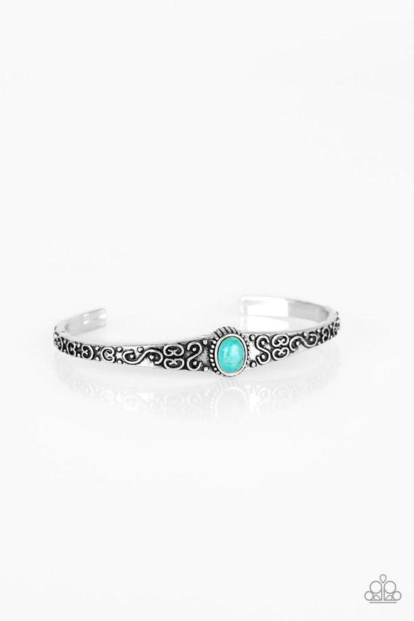 Make Your Own Path - Blue Bracelet
